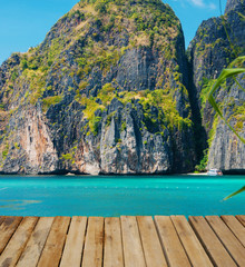Maya bay of Phi-Phi island,Thailand