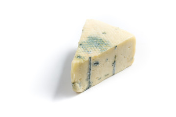 Slice of Gongonzola Cheese. Roquefort