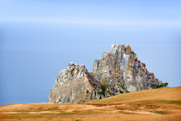 Baikal Lake landscape, Olkhon Island, Siberia, Russian Federation