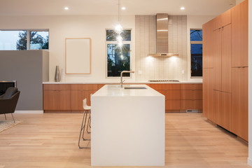 Amazing new contemporary wooden Kitchen with kitchen Island