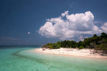 Billian Island beach, Sabah, Borneo