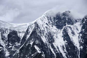 Alpine landscape in Altai Mountains, Siberia, Russian Federation