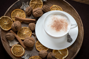 Cappuccino mit Milchschaum