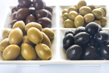 Assortment of olives