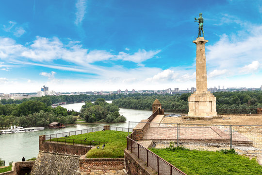 Pobednik monument  in Belgrade