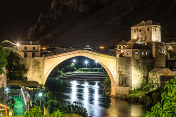 The Old bridge in Mostar