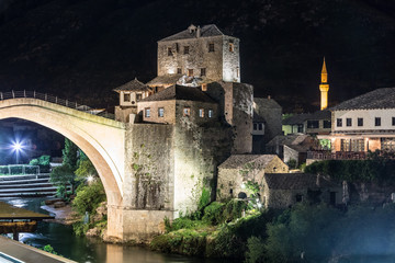 The Old bridge in Mostar
