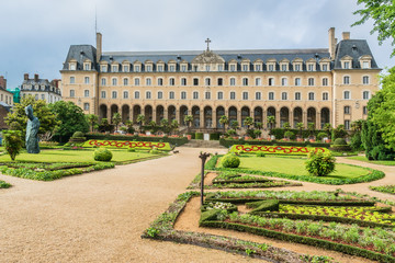 Saint George Palace (Palais Saint-Georges) in Rennes. France.