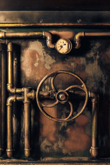 achtergrond vintage steampunk