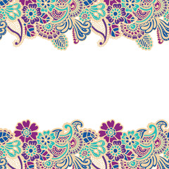 Mehndi horizontal backrtound.