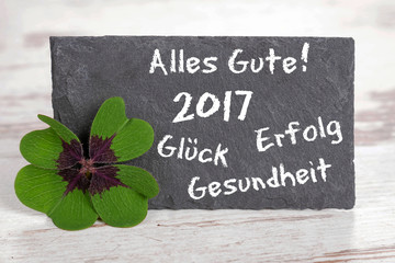 Alles Gute! Grußkarte