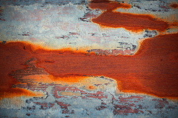 rust on old metal surface