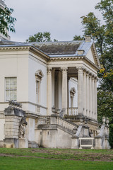 Fototapeta na wymiar Chiswick House - Palladian villa (1729) in Chiswick, London, UK.