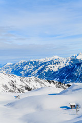 Fototapeta na wymiar mountain landscape. Beautiful winter landscape