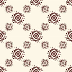 Mehendi pattern illustration