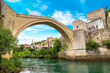 Obraz premium The Old Bridge in Mostar