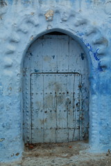 Small door to a house in Morocco