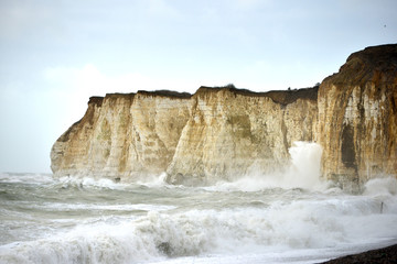 Stormy cliffs