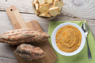 Hummus of yam