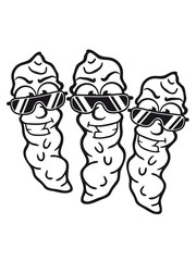 Faces 3 friends party team cool face boys brown sausage fladen stink shit poison heap smell odd pommel comic cartoon