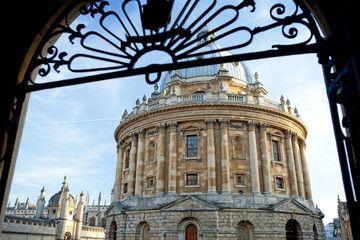 Radcliffe Camera and All Souls College, Oxford University, Oxford, UK