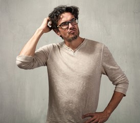 Thinking man