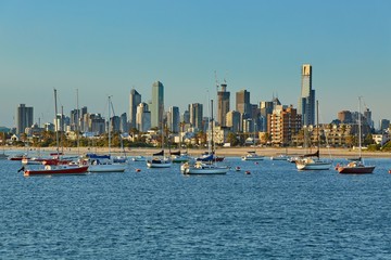 Melbourne city view © Gudellaphoto