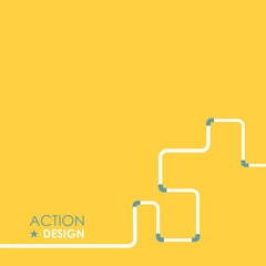 Water Pipe Vector illustration