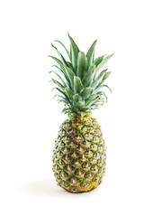 Fototapeta premium Natural Pineapple Isolated on White
