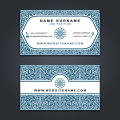Business Vector Card creative Design, Islamic style