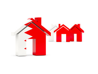 Flag of bahrain, home icon