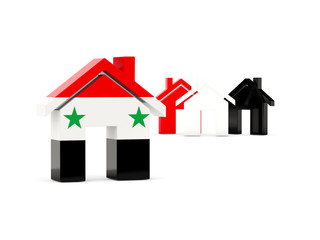 Flag of syria, home icon