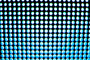 Colorful of the LED screen.