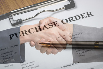 Double exposure of hands were a collaboration and purchase order