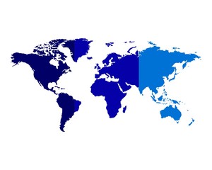 
world map