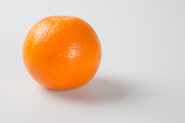 Detail Shot Of fresh fruits against white background.