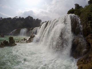 Ban Gioc waterfalls, Cao Bang province - Vietnam
