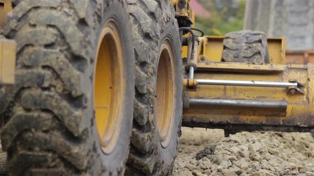 Grader Road Industrial/large industrial vehicles grader Make straight the way