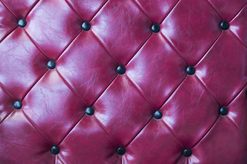 red leather upholstery background and texture