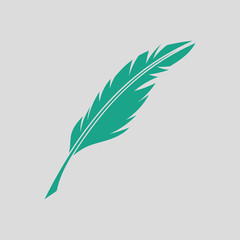 Writing feather icon