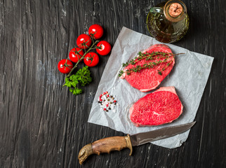 Raw fresh Tender Steak 