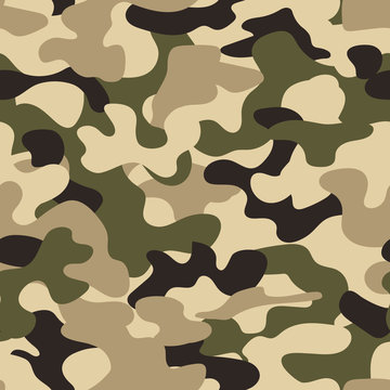 Modern Fashion Vector Trendy Camo Pattern