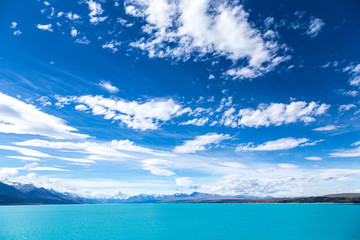 Aoraki/Mt Cook view form Lake Pukaki, New Zealand