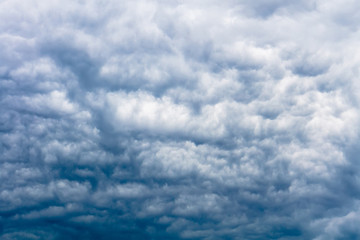 Fototapeta premium Ominous Grey Storm Clouds Filtered