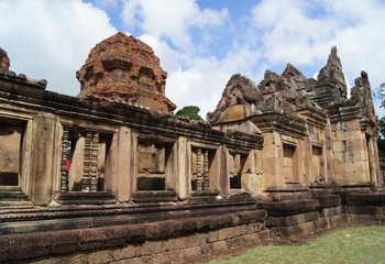 Naklejka premium The old building of Thailand.