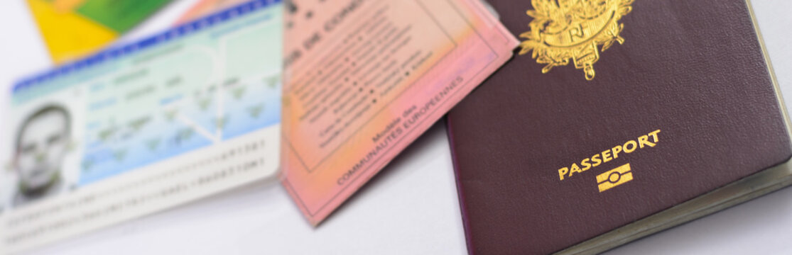 Passport and others identity paper and cards