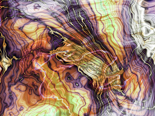 Abstract fractal background