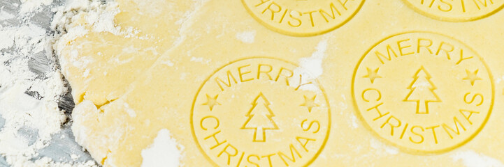 weihnachtsplätzchen mit stempel zubereiten