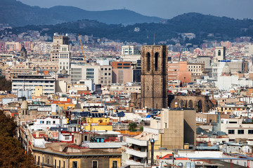 Fototapeta premium Barcelona Cityscape