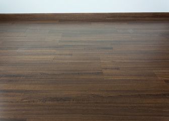 brown wood laminate floor varnish interior in modern home design